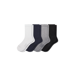 Men's Modern Rib Half Calf Sock 4-Pack