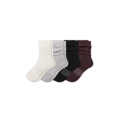 Men's Slouchy Rib Calf Sock 4-Pack