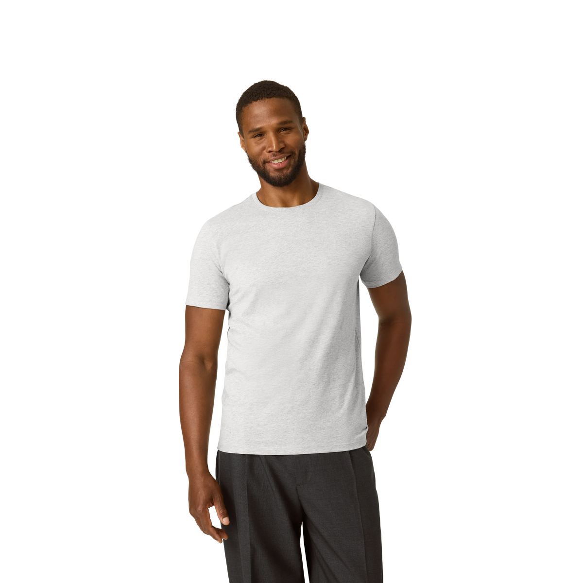 Men's Pima Cotton Slim Crew Neck T-Shirt