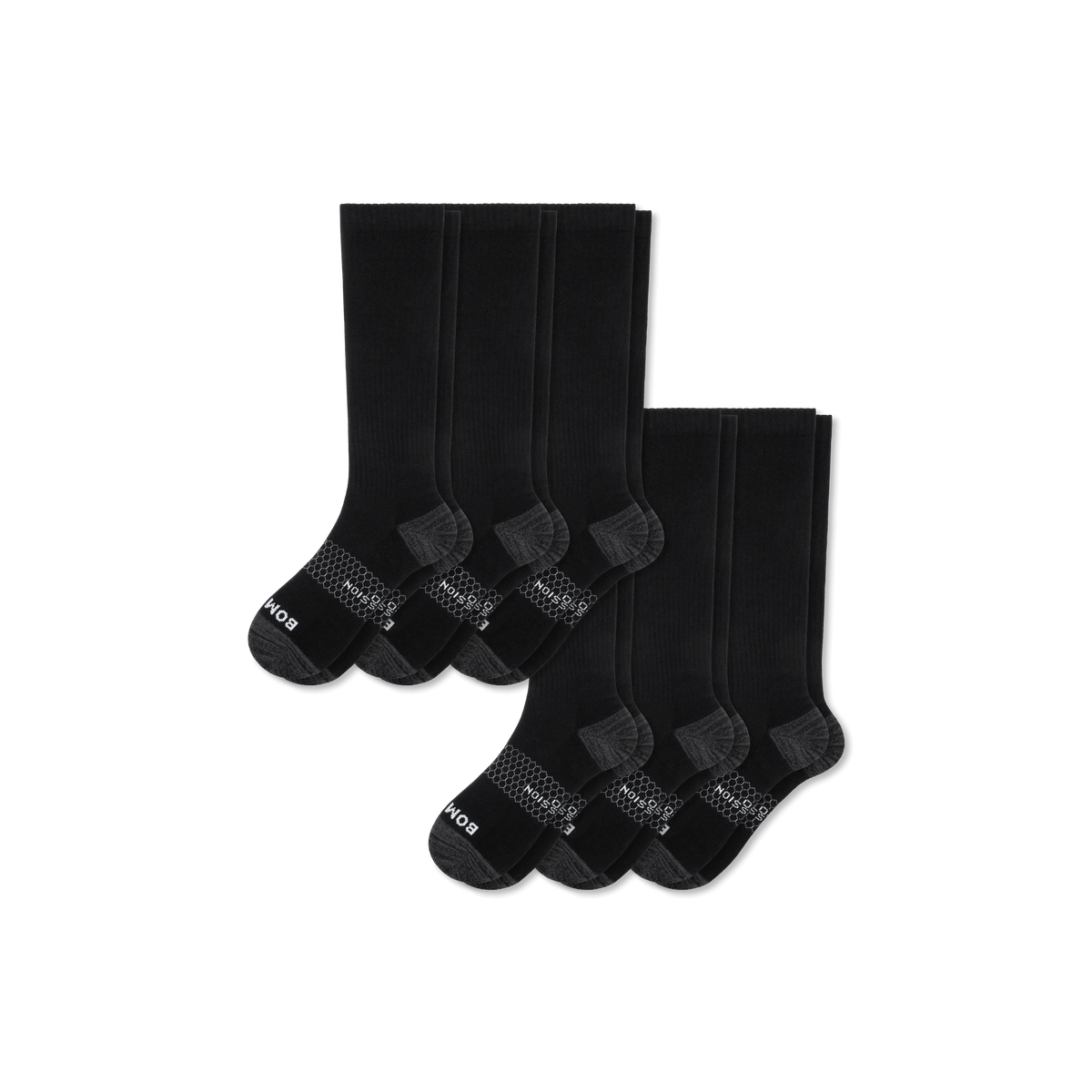 Men's Everyday Compression Knee High Sock 6-Pack (15-20mmHg)