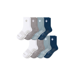 Men's Gripper Half Calf Sock 8-Pack