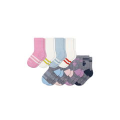 Junior Calf Sock 8-Pack