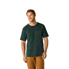 Men's Premium Weight Pocket Crew Neck T-Shirt 6-Pack