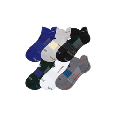 Men's Run Ankle Sock 6-Pack