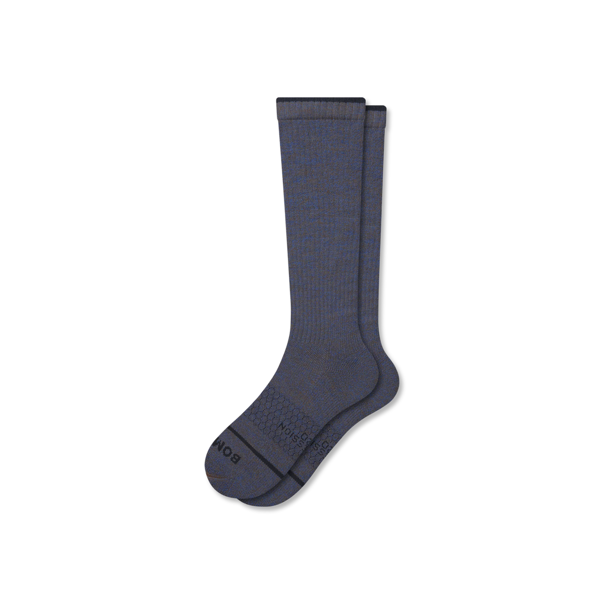 Men's Merino Wool Blend Everyday Compression Knee High Socks (15-20mmHg)