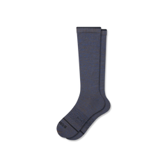 Men's Merino Wool Blend Everyday Compression Knee High Socks (15-20mmHg)