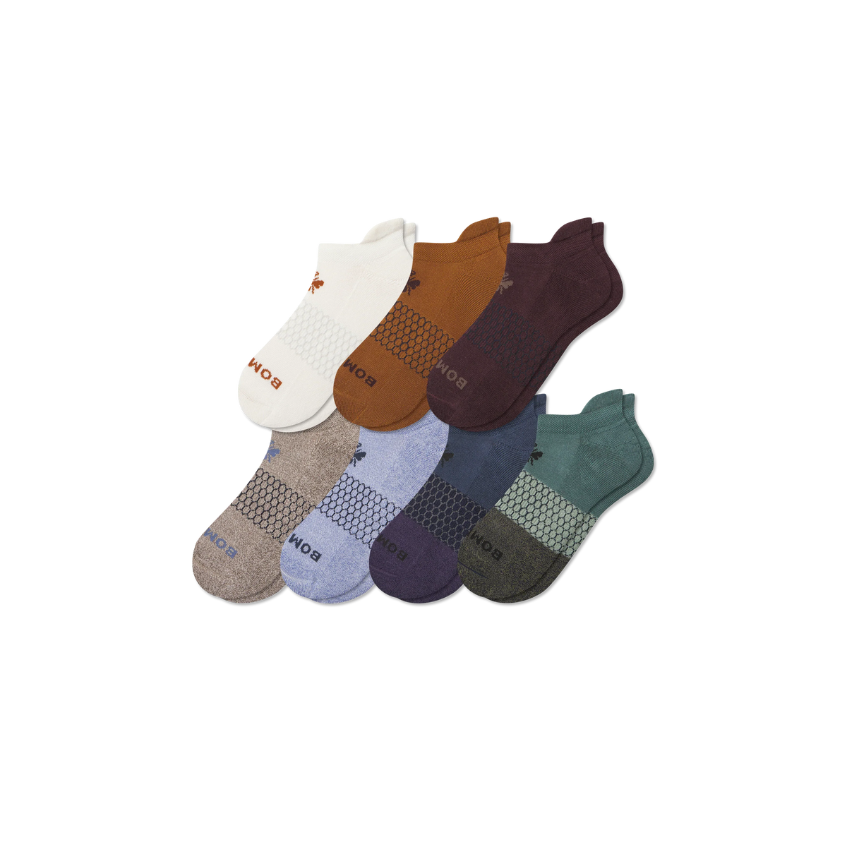 Men's Week of Bombas Ankle Sock 7-Pack