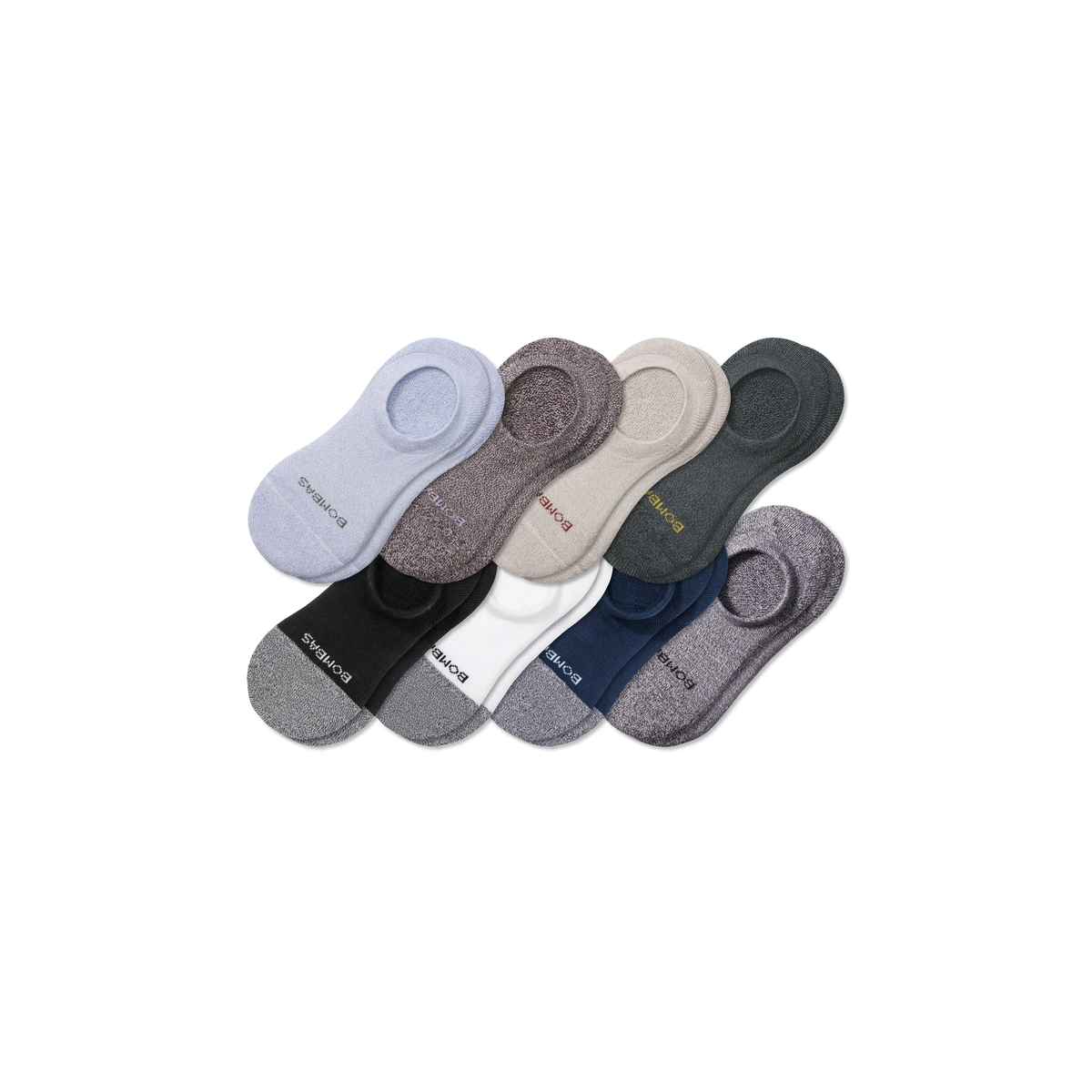 Men's Cushioned No Show Sock 8-Pack
