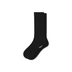 Men's Merino Cashmere Blend Fine Rib Calf Socks