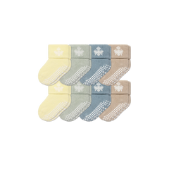 Baby Gripper Sock 8-Pack (6-12 Months)