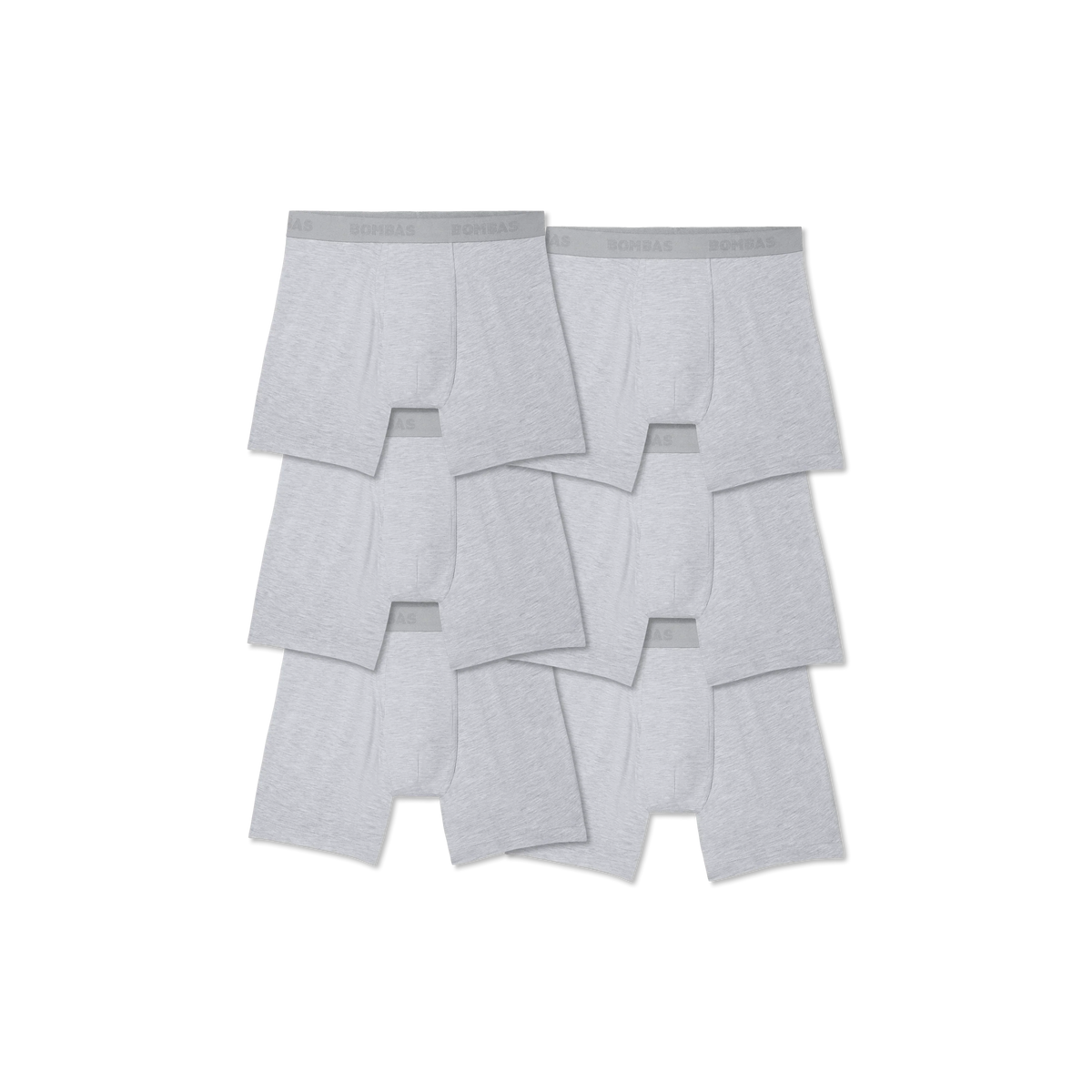 Men's Cotton Modal Blend Boxer Brief 6" 6-Pack