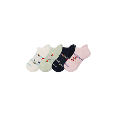 Women's Dinner Party Ankle Sock 4-Pack