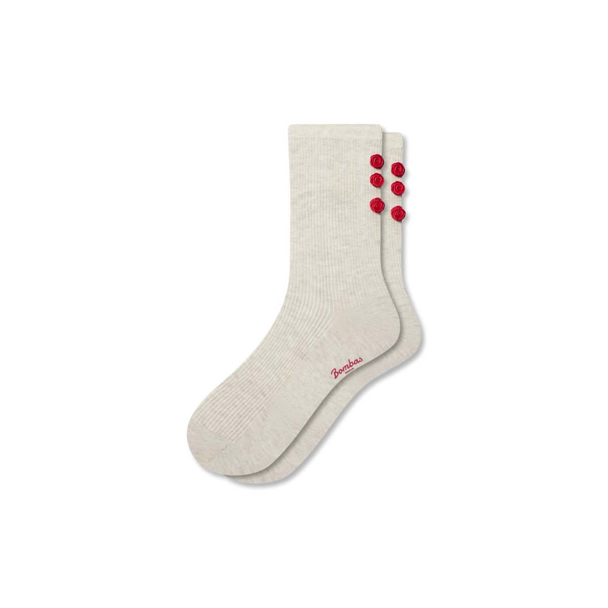 Women’s Hearts Lightweight Half Calf Socks