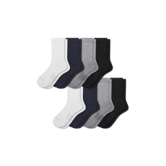 Men's Modern Rib Half Calf Sock 8-Pack