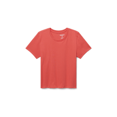Women's Pima Cotton Slim Crew Neck T-Shirt