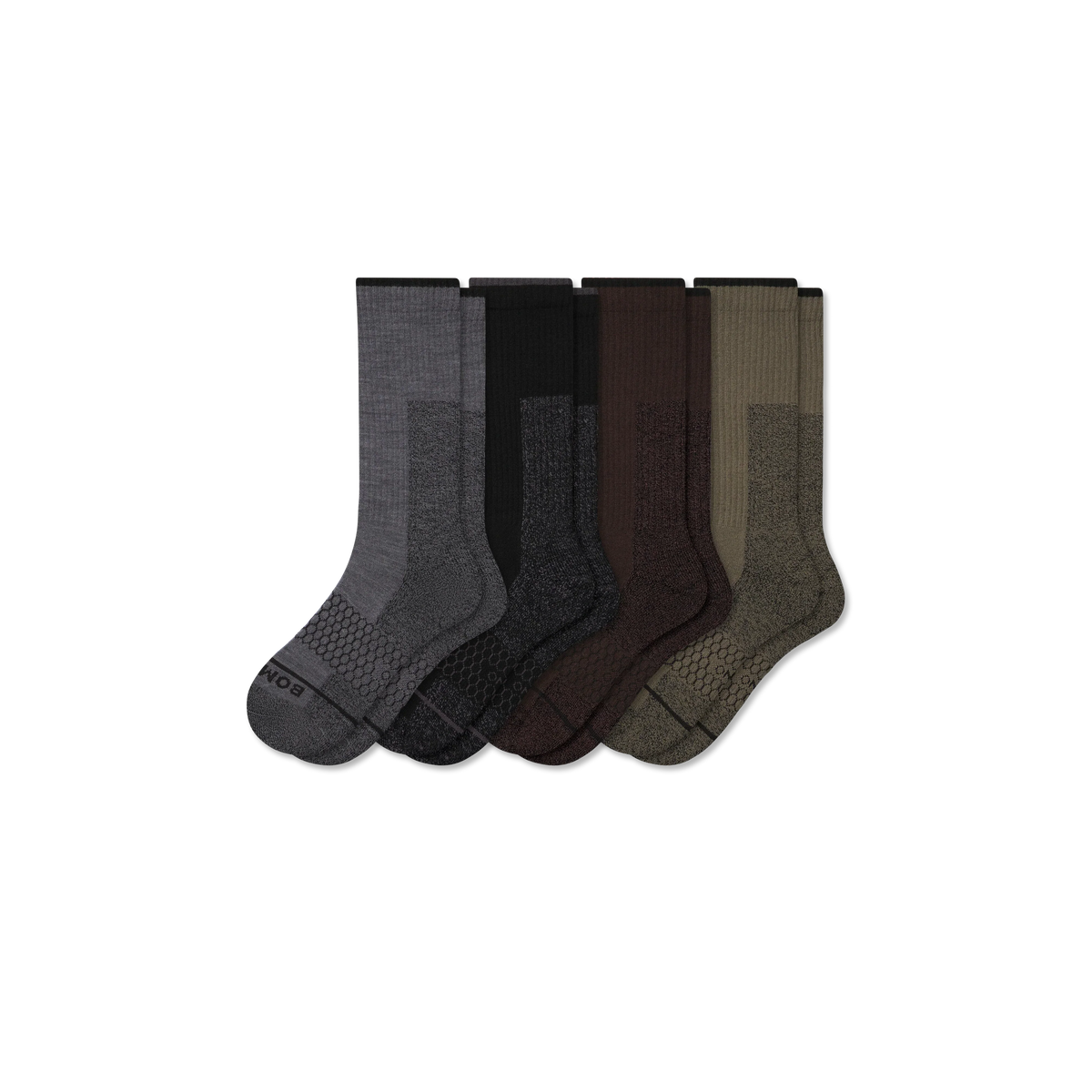 Women's Ultra Strong Merino Blend Calf Sock 4-Pack
