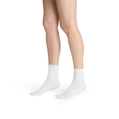 Women's Ruffle Rib Half Calf Sock 4-Pack