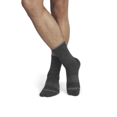 Men's Merino Wool Blend Half Calf Sock 8-Pack