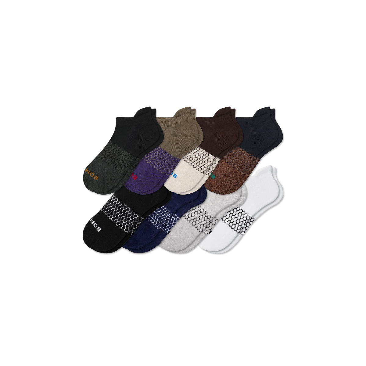 Men's Marl Ankle Sock 8-Pack
