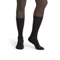 Men's Merino Wool Blend Modern Rib Calf Socks