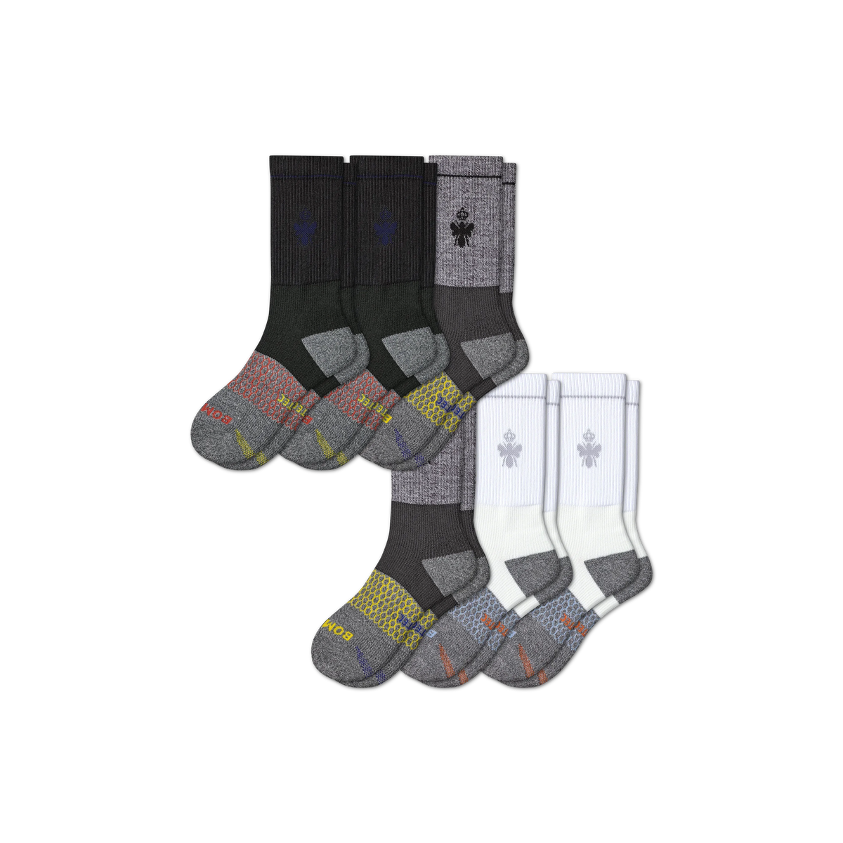 Men's Performance Targeted Compression Calf Sock 6-Pack