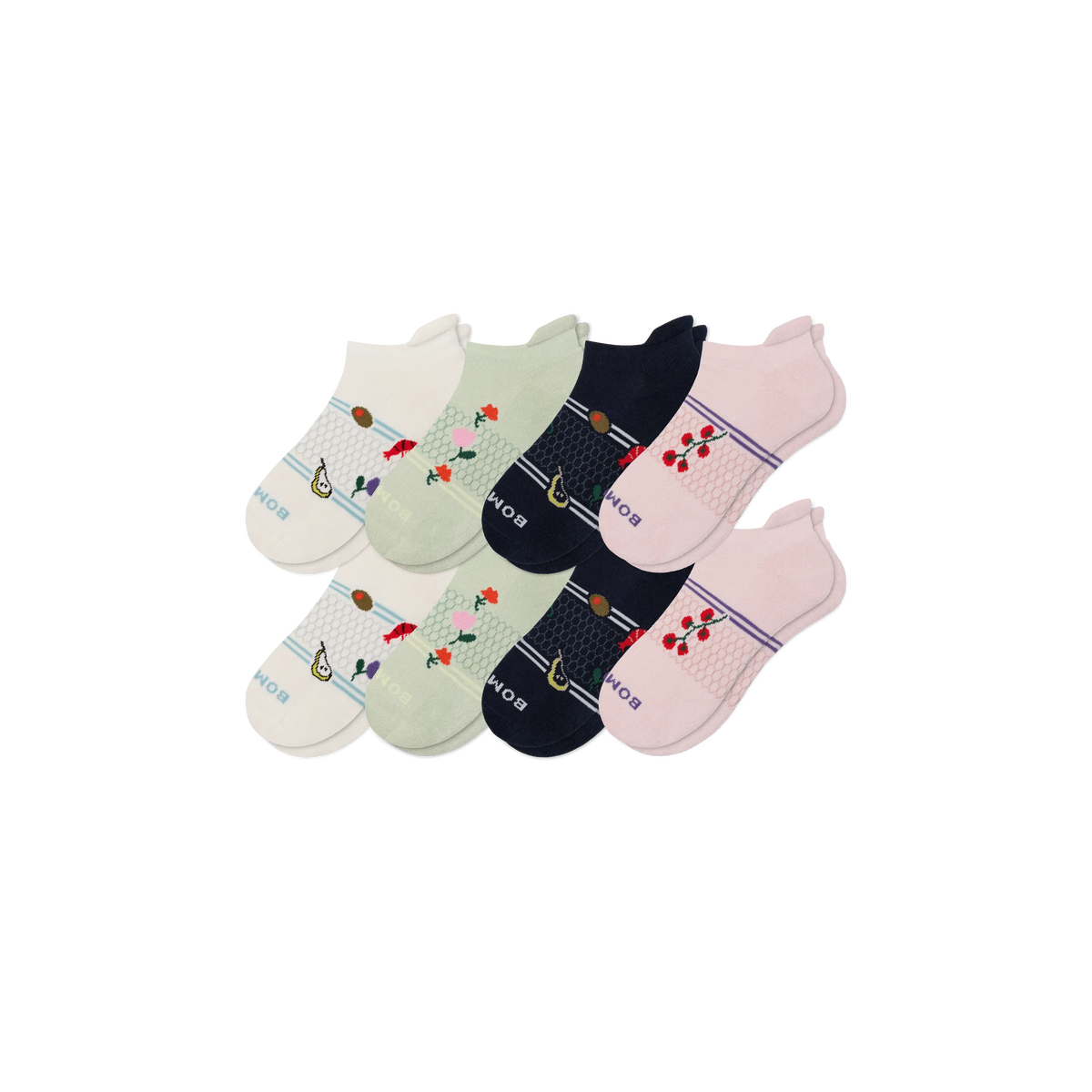 Women's Dinner Party Ankle Sock 8-Pack