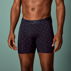 Men's Cotton Modal Blend Boxer Brief 6" 3-Pack