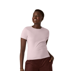 Women's Pima Cotton Slim Crew Neck T-Shirt 3-Pack