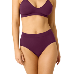 Women's Seamless Triangle Bralette + High Rise Brief Pack